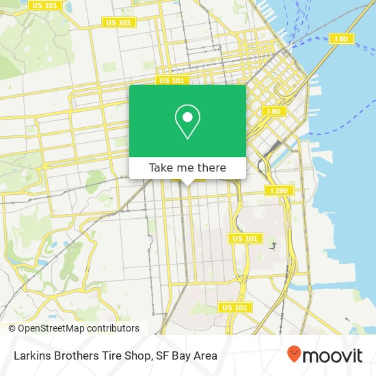 Larkins Brothers Tire Shop map