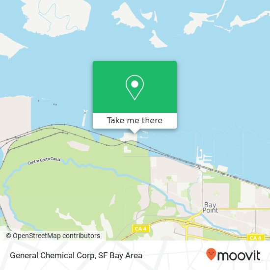 Mapa de General Chemical Corp