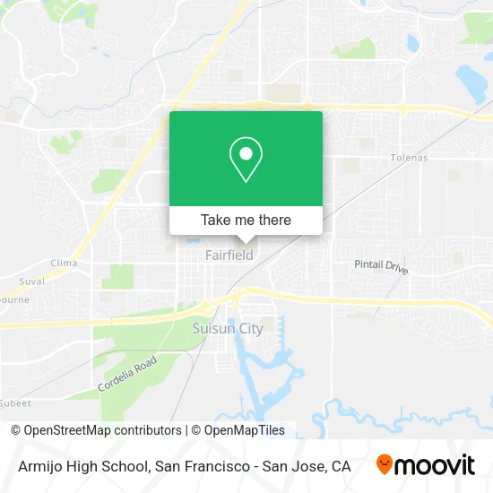 Mapa de Armijo High School