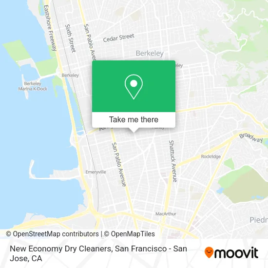 Mapa de New Economy Dry Cleaners