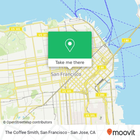 The Coffee Smith map