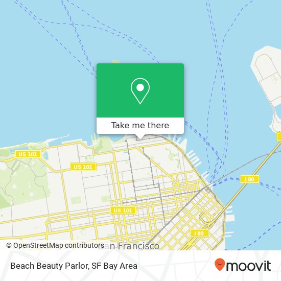 Mapa de Beach Beauty Parlor