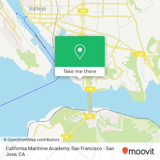 California Maritime Academy map