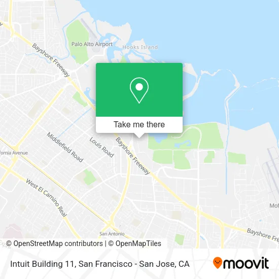Mapa de Intuit Building 11