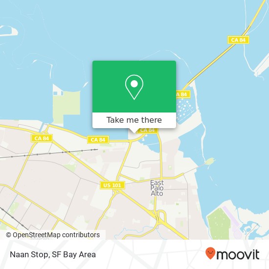 Mapa de Naan Stop