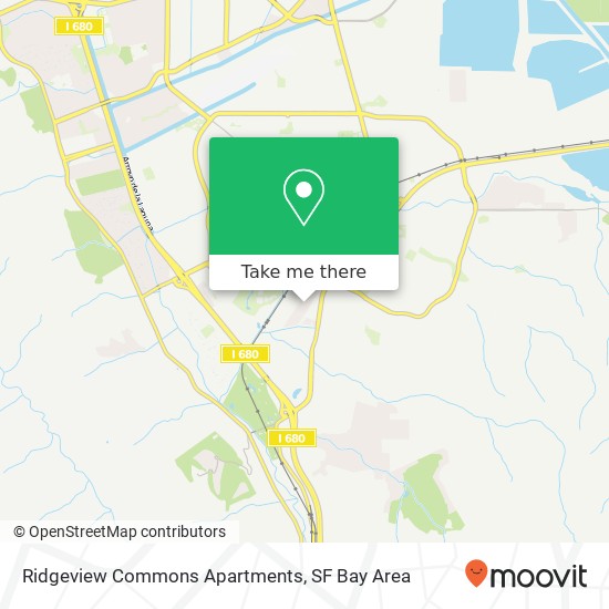 Ridgeview Commons Apartments map