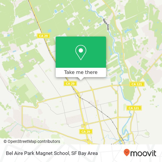 Bel Aire Park Magnet School map