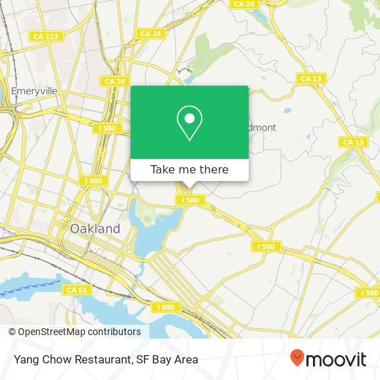 Mapa de Yang Chow Restaurant