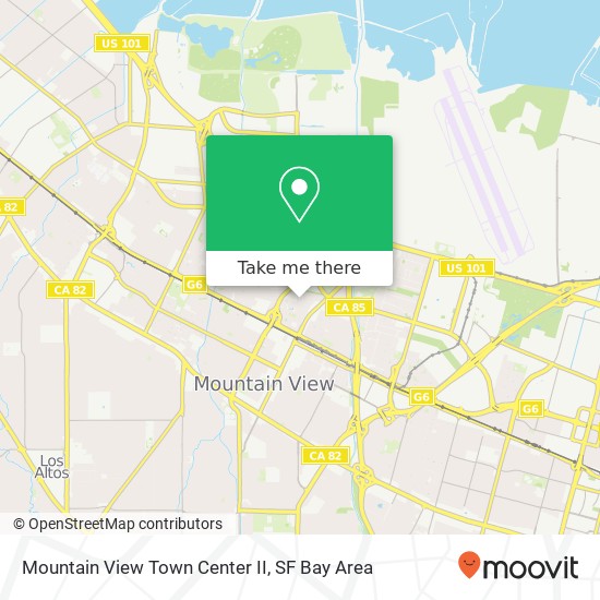 Mountain View Town Center II map