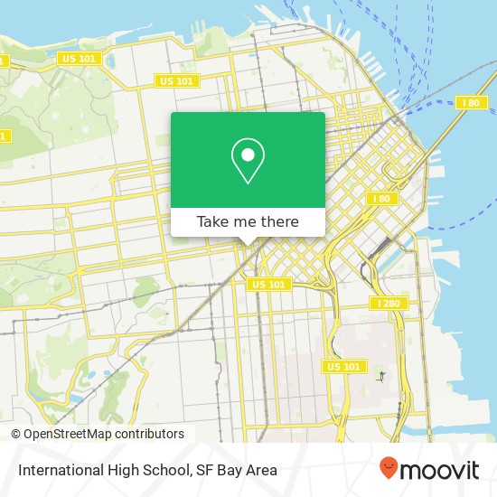 International High School map