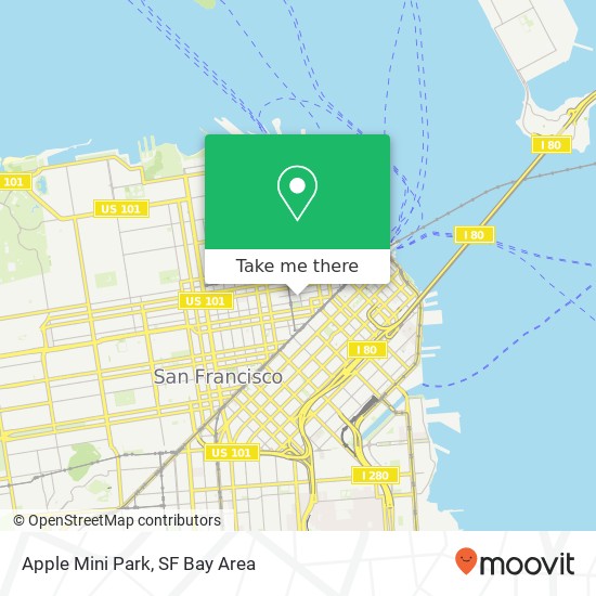 Mapa de Apple Mini Park