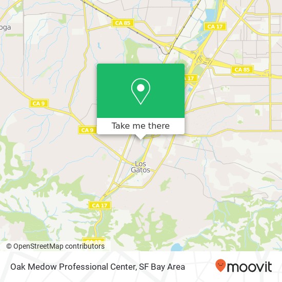 Mapa de Oak Medow Professional Center