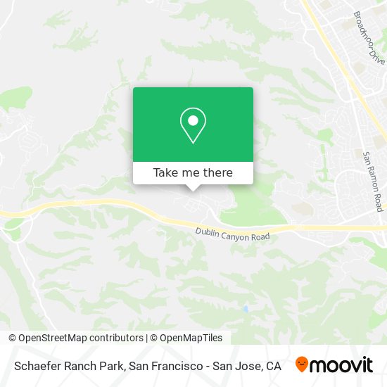 Mapa de Schaefer Ranch Park