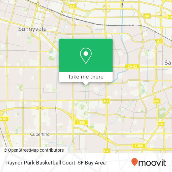 Mapa de Raynor Park Basketball Court