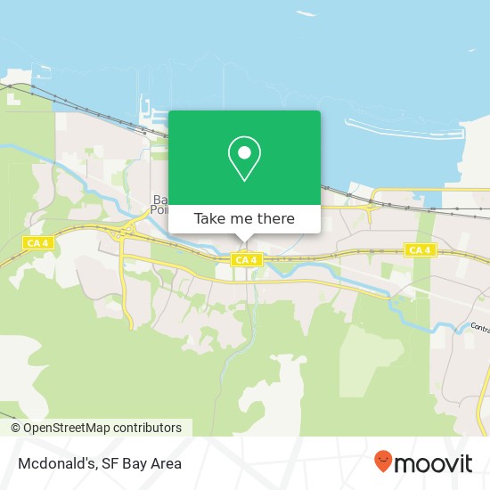 Mcdonald's map