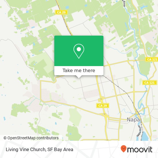Mapa de Living Vine Church