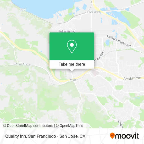 Quality Inn map