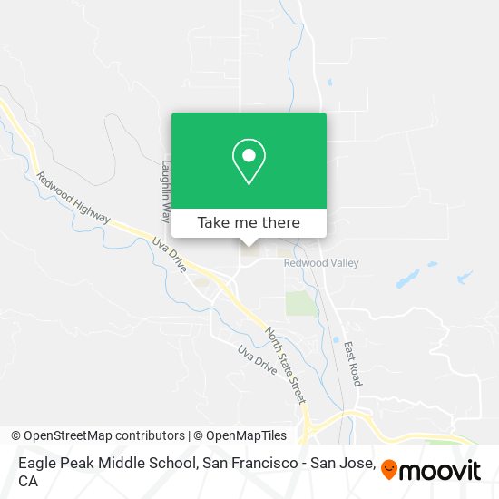 Mapa de Eagle Peak Middle School