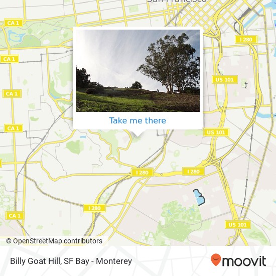 Mapa de Billy Goat Hill