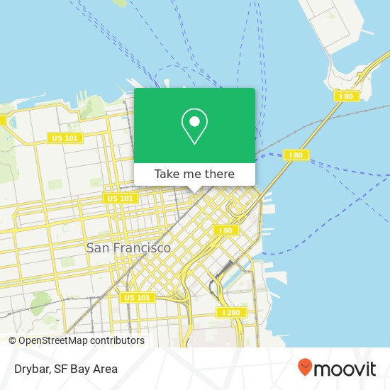 Drybar map