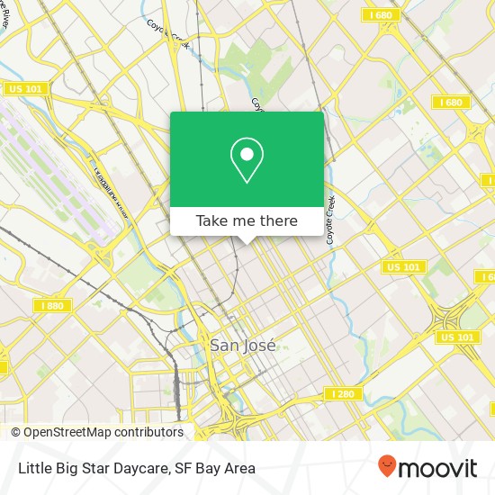 Mapa de Little Big Star Daycare