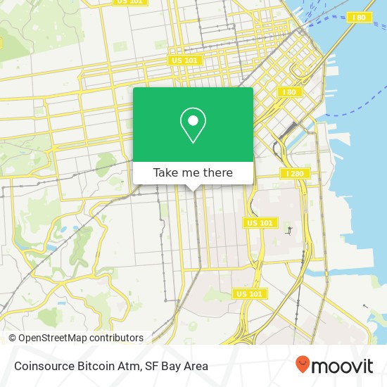 Coinsource Bitcoin Atm map