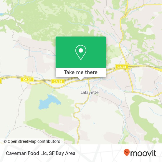 Caveman Food Llc map
