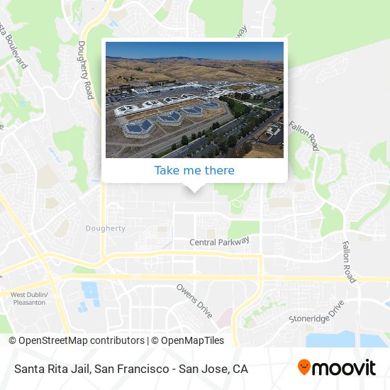 How to get to Santa Rita Jail in Dublin by BART or Bus?