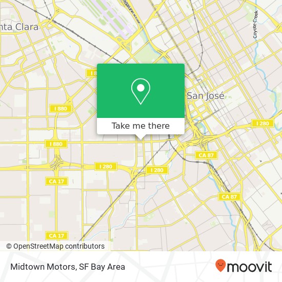 Midtown Motors map