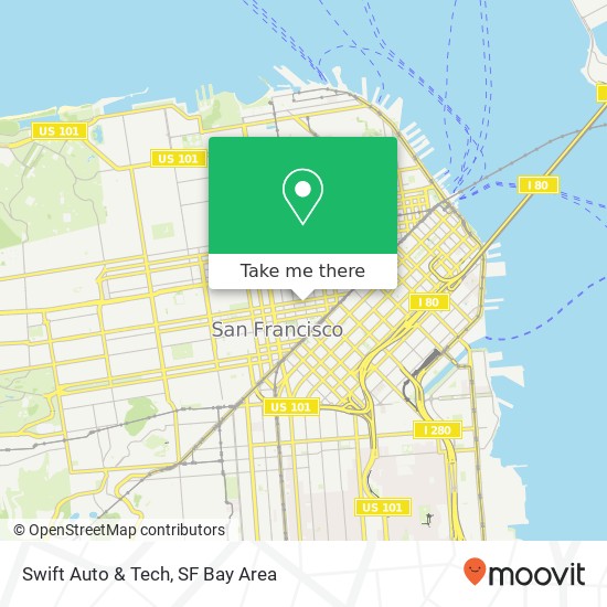 Swift Auto & Tech map