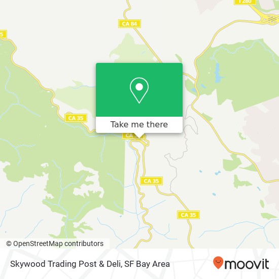 Mapa de Skywood Trading Post & Deli