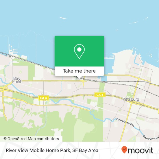 River View Mobile Home Park map