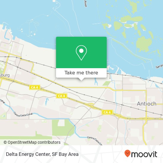 Delta Energy Center map