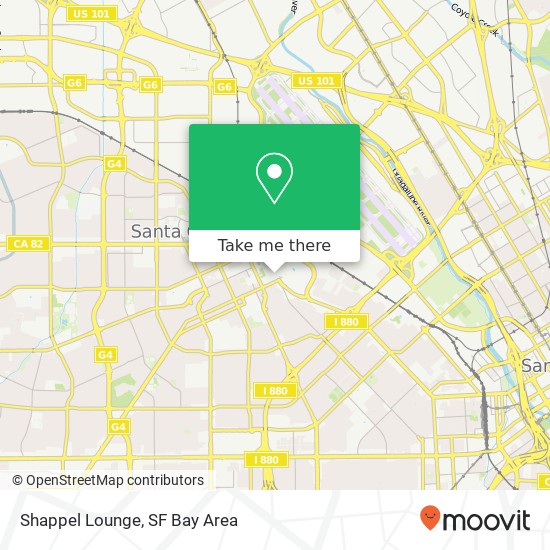 Shappel Lounge map