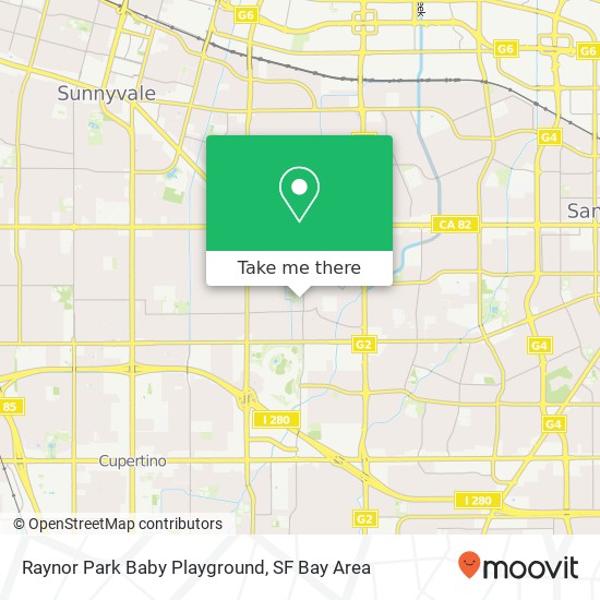 Mapa de Raynor Park Baby Playground