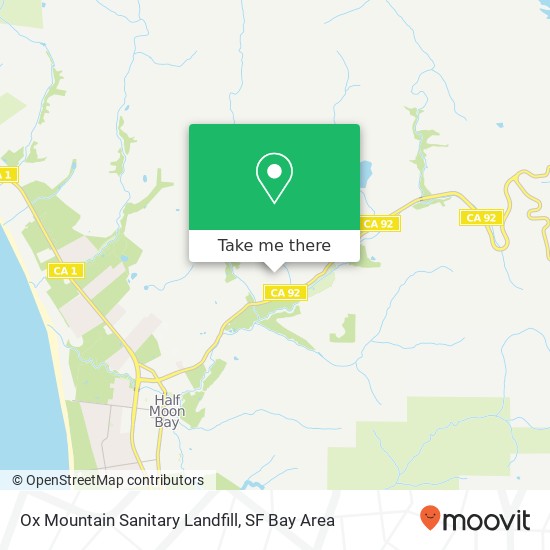 Mapa de Ox Mountain Sanitary Landfill