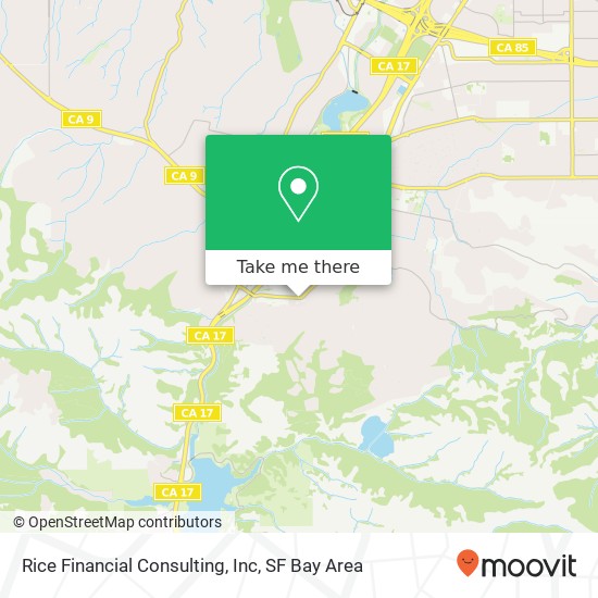 Mapa de Rice Financial Consulting, Inc