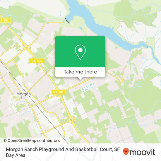Mapa de Morgan Ranch Playground And Basketball Court