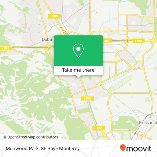 Mapa de Muirwood Park