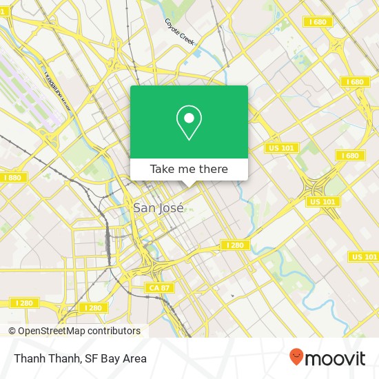Mapa de Thanh Thanh