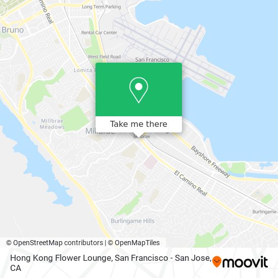 Hong Kong Flower Lounge map