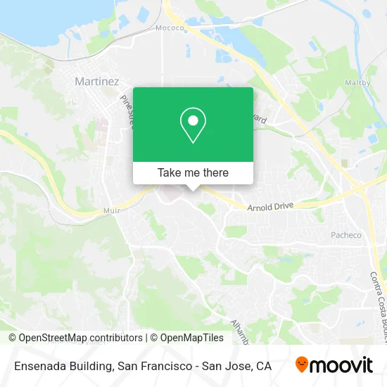 Mapa de Ensenada Building