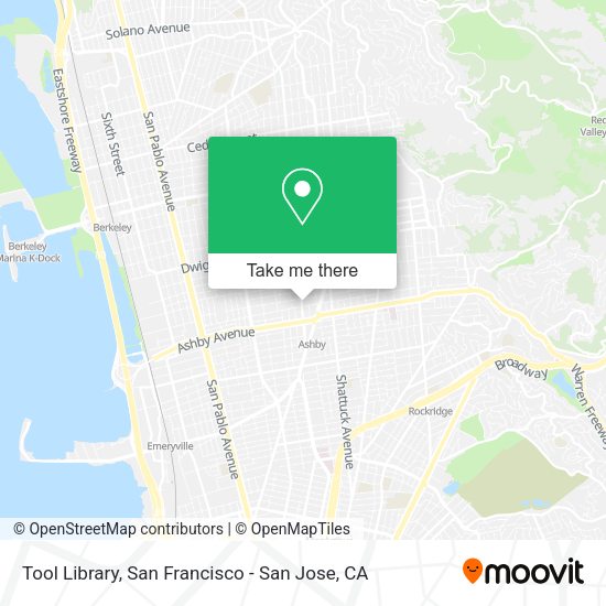Tool Library map