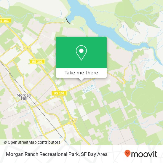 Mapa de Morgan Ranch Recreational Park