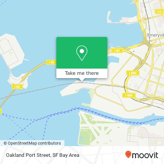 Oakland Port Street map