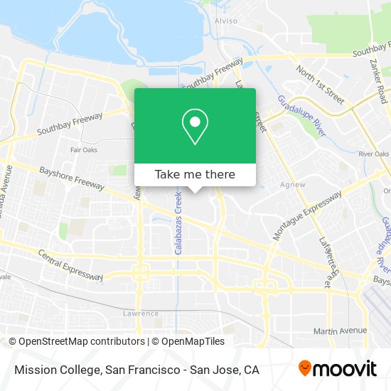 Mission College map