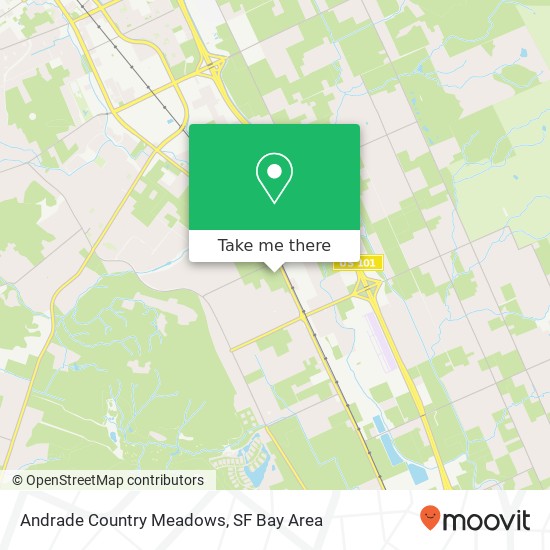 Andrade Country Meadows map