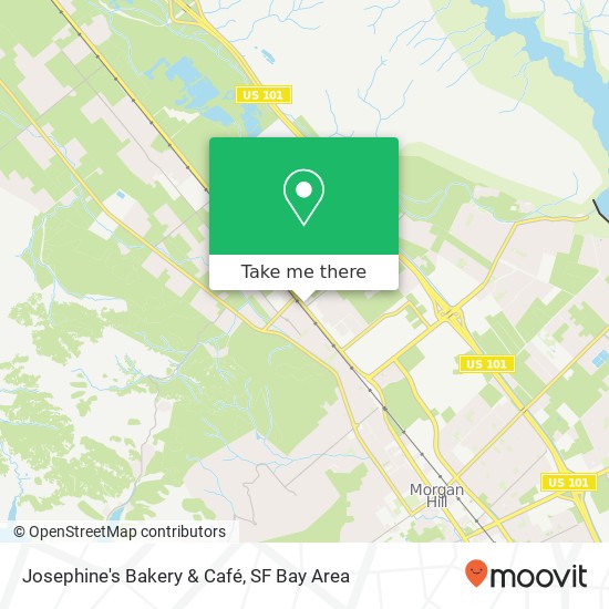 Mapa de Josephine's Bakery & Café