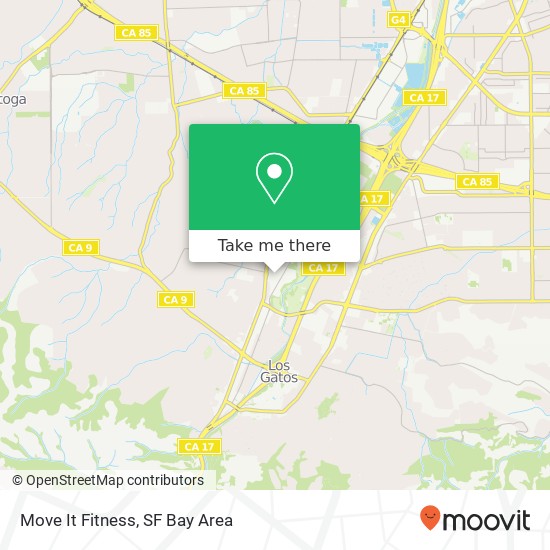 Move It Fitness map