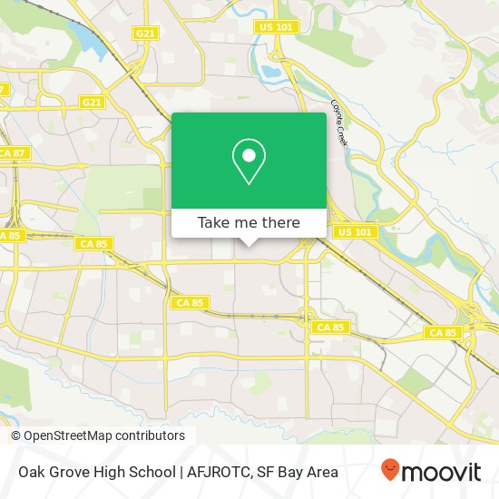 Oak Grove High School | AFJROTC map